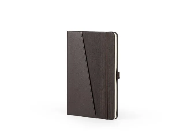 ONTARIO NOTE A5 notebook with elastic band - PRO BOOK Brown