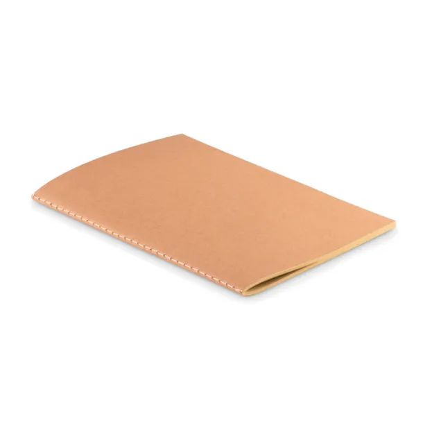 MID PAPER BOOK A5 notebook in cardboard cover Beige