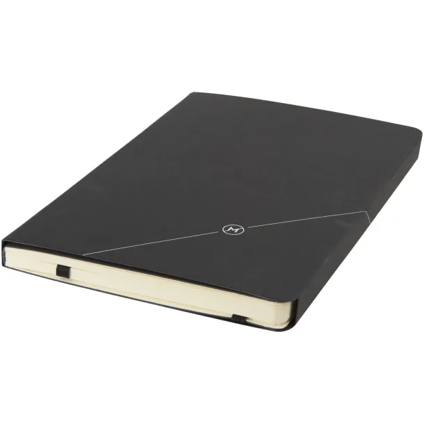 Revello A5 soft cover notebook - Marksman Solid black