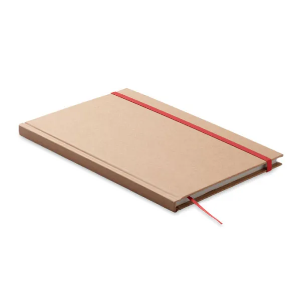 MUSA A5 recycled page notebook Red