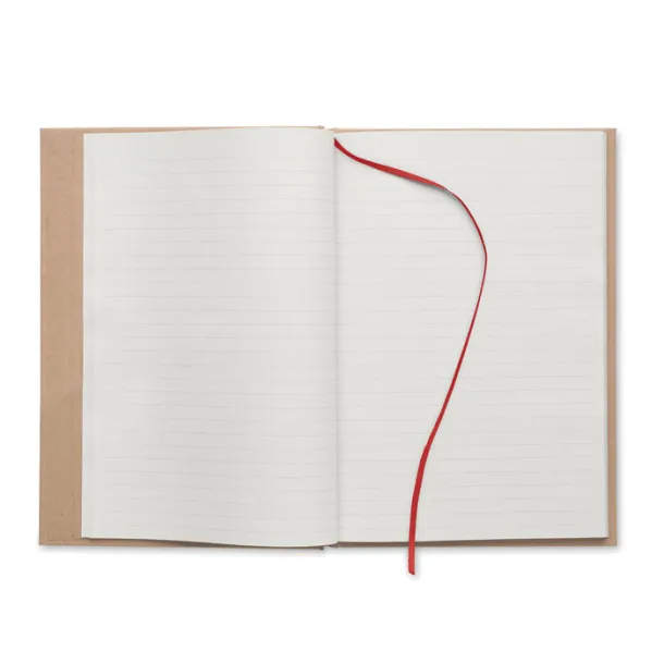 MUSA A5 recycled page notebook Red