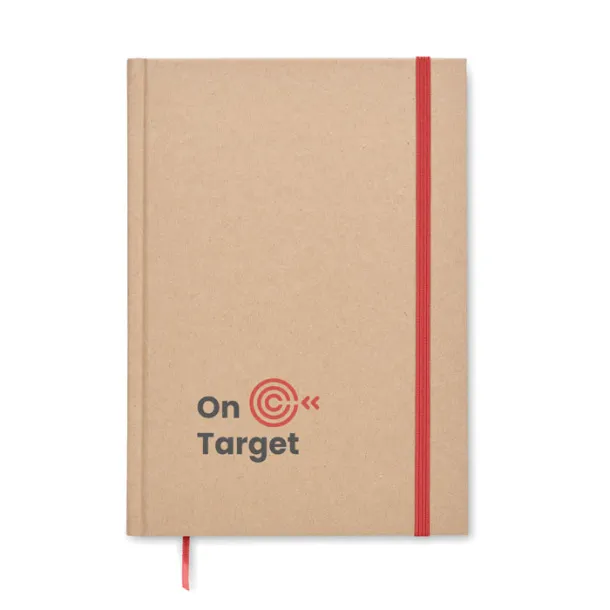 MUSA A5 recycled page notebook Red