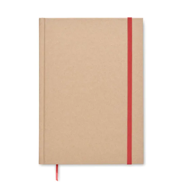 MUSA A5 recycled page notebook Red