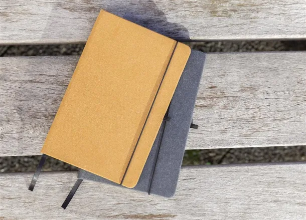  Notes s tvrdom koricom od reciklirane kože, A5 - XD Collection Smeđa