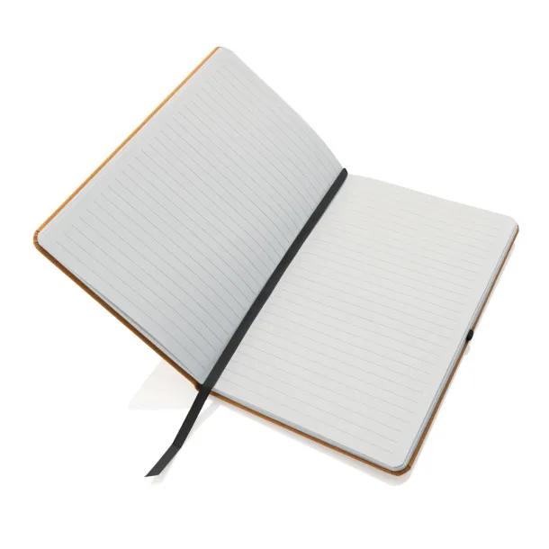  Notes s tvrdom koricom od reciklirane kože, A5 - XD Collection Smeđa