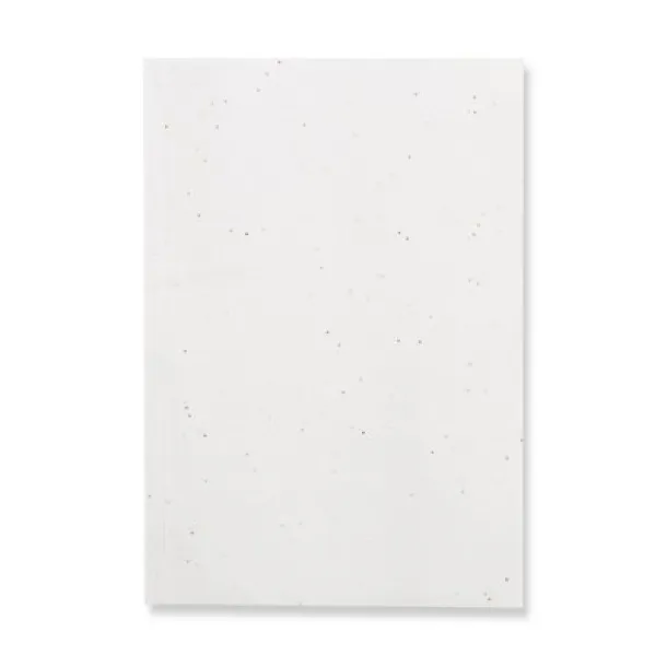  Notebook A5, seed paper white