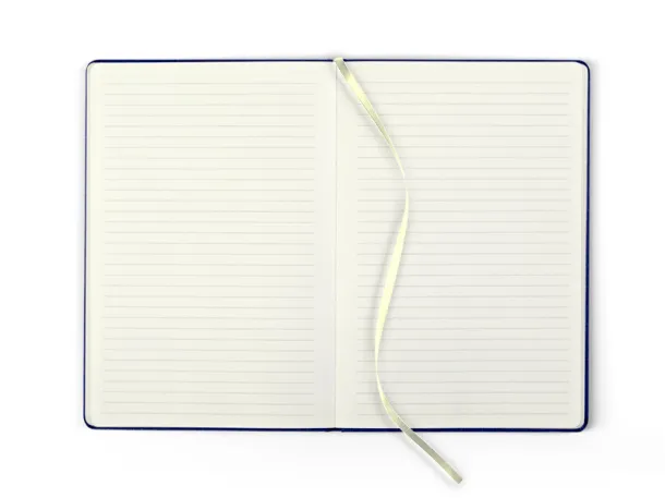 TOSCANA A5 notebook with elastic band Blue