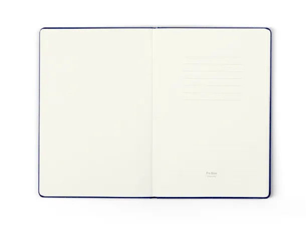 TOSCANA A5 notebook with elastic band Blue