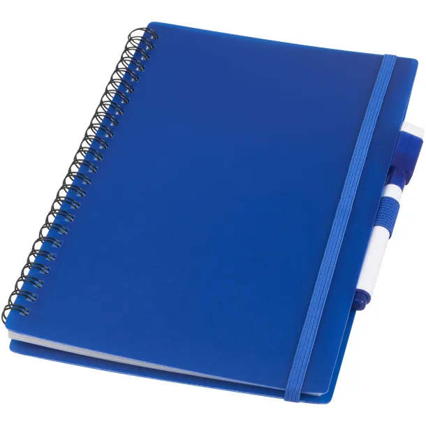 Pebbles A5 size reference reusable notebook Blue