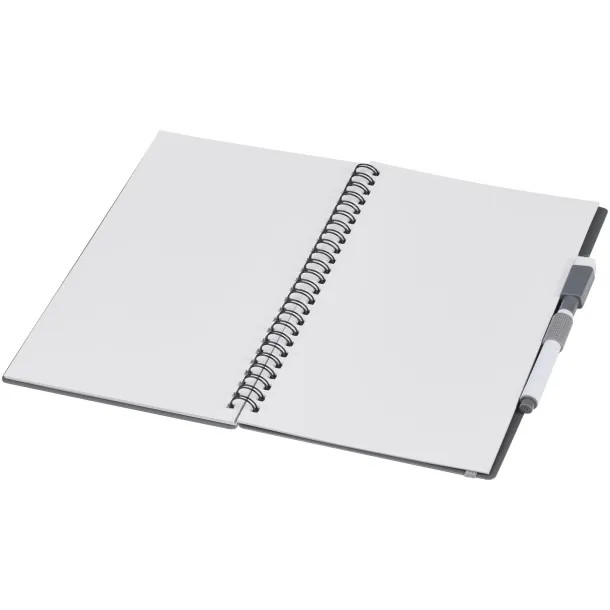 Pebbles A5 size reference reusable notebook Grey