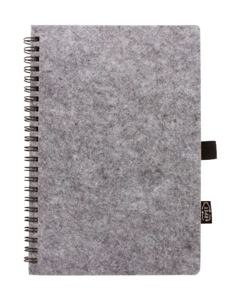 Felbook A5 RPET notebook Grey