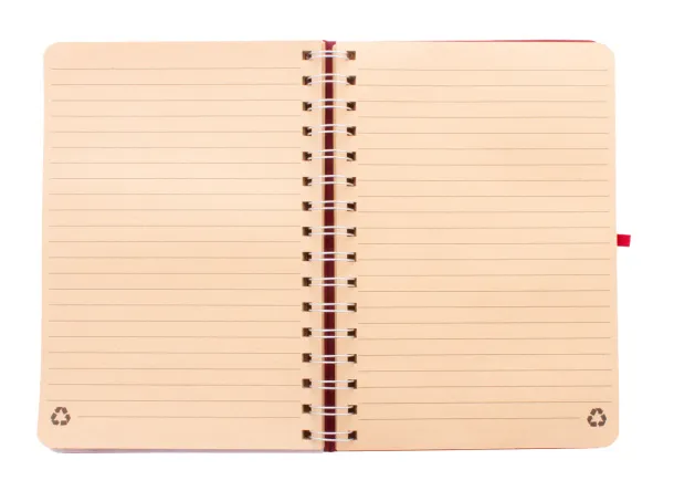 Holbook RPET notes, A5 Crvena