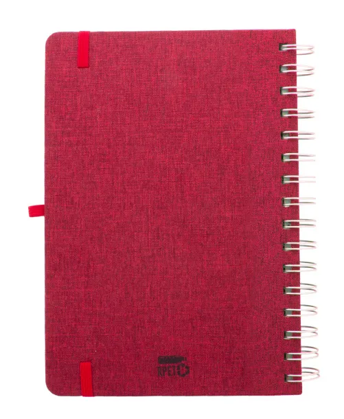 Holbook RPET notes, A5 Crvena