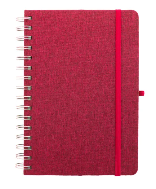 Holbook RPET notes, A5 Crvena