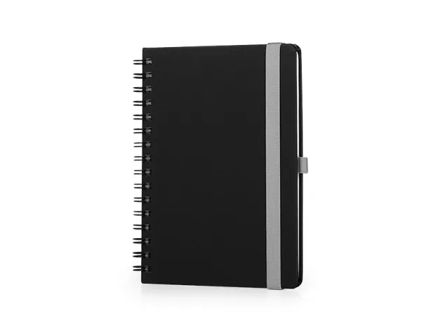 MONDO WIRE spiralni notes, A5 - PRO BOOK Crna