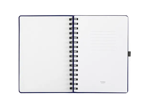 MONDO WIRE spiralni notes, A5 - PRO BOOK Plava