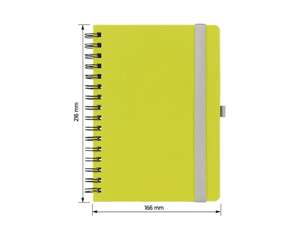 MONDO WIRE spiralni notes, A5 - PRO BOOK Kivi
