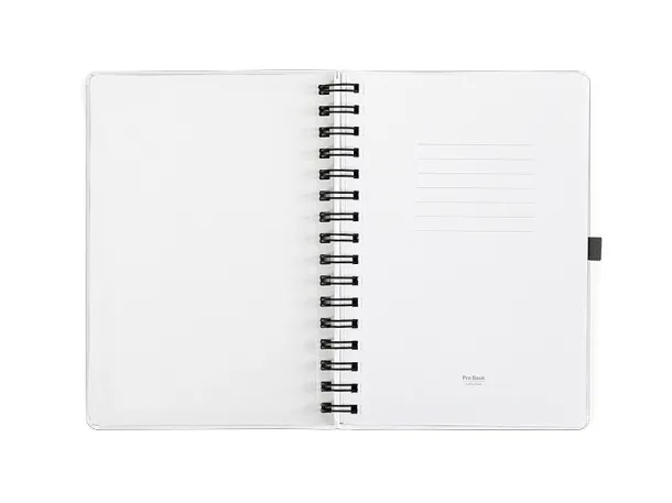 MONDO WIRE A5 wire-o notebook - PRO BOOK White