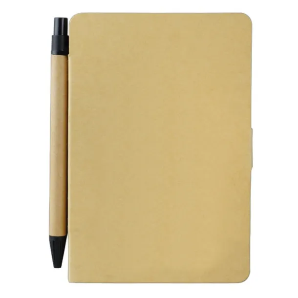 BLAND set of sticky notes and notebook Beige