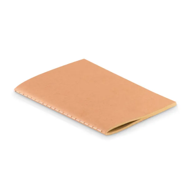 MINI PAPER BOOK A6 notebook in cardboard cover Beige