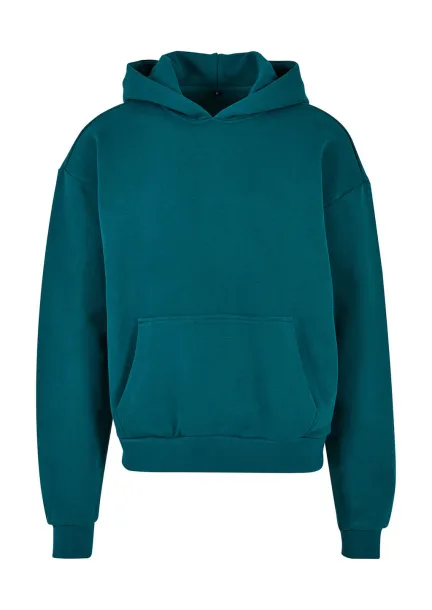  Ultra Heavy Cotton Box Hoody - Build Your Brand Retro Green