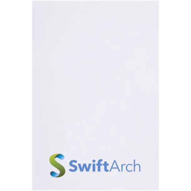 Sticky-Mate® A8 sticky notes 50x75 - Unbranded White