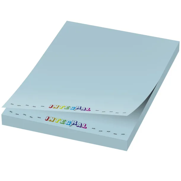 Sticky-Mate® A8 sticky notes 50x75 - Unbranded Light blue