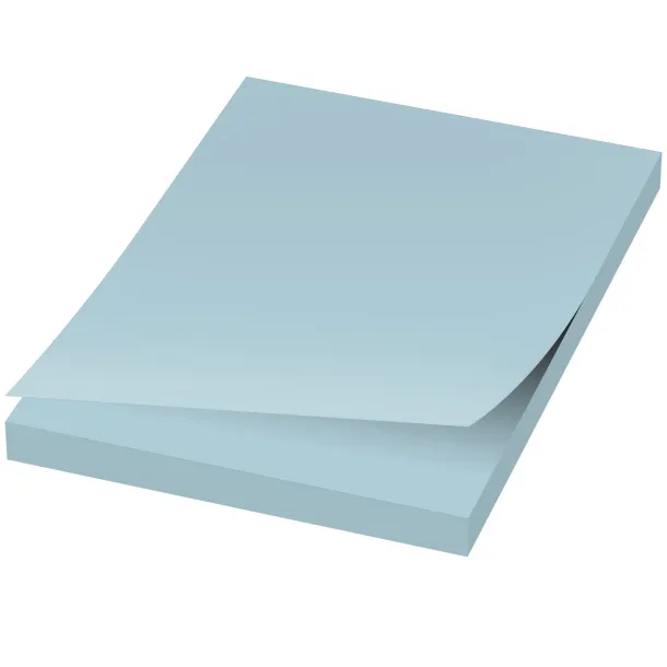 Sticky-Mate® A8 sticky notes 50x75 - Unbranded Light blue