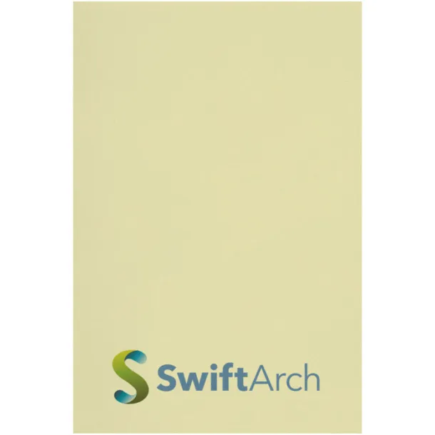 Sticky-Mate® A8 sticky notes 50x75 - Unbranded Light yellow