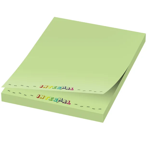 Sticky-Mate® A8 sticky notes 50x75 - Unbranded Mint green