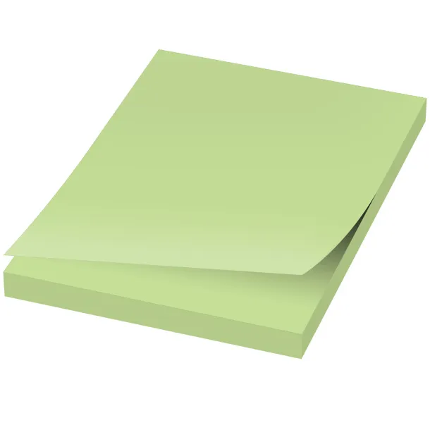 Sticky-Mate® A8 sticky notes 50x75 - Unbranded Mint green