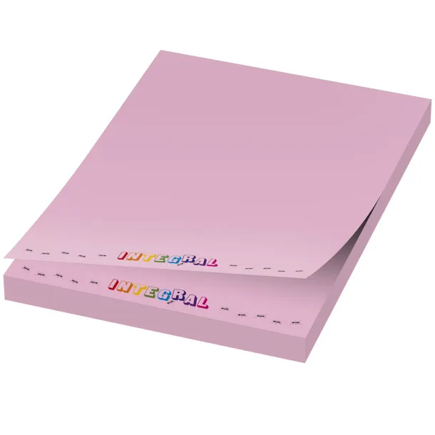 Sticky-Mate® A8 sticky notes 50x75 - Unbranded Light pink