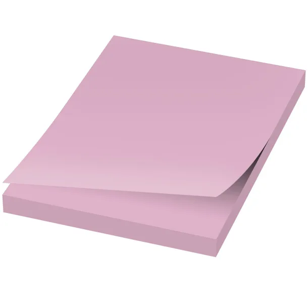 Sticky-Mate® A8 sticky notes 50x75 - Unbranded Light pink