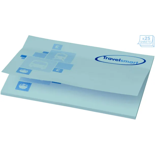 Sticky-Mate® A7 sticky notes 100x75 - Unbranded Light blue