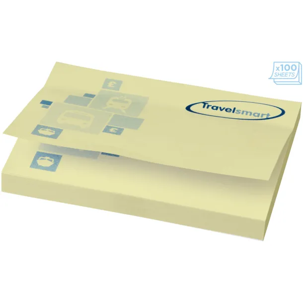 Sticky-Mate® A7 sticky notes 100x75 Light yellow