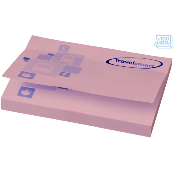 Sticky-Mate® A7 sticky notes 100x75 Light pink