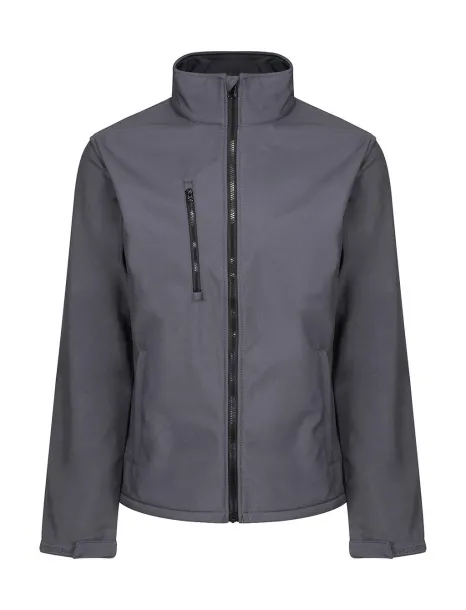  Ablaze 3 Layer Softshell Jacket - Regatta Professional Seal Grey Black