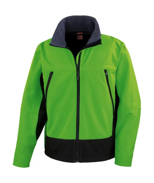  Activity softshell jakna - Result Vivid Green Crna