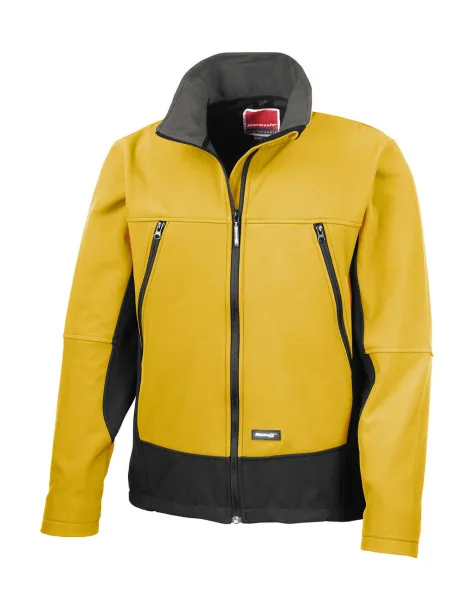  Activity softshell jakna - Result Sport Yellow Crna