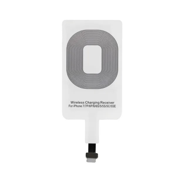  Wireless charging phone adaptor white