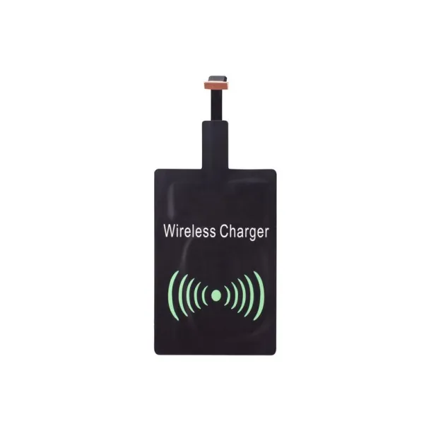  Wireless charging phone adaptor black