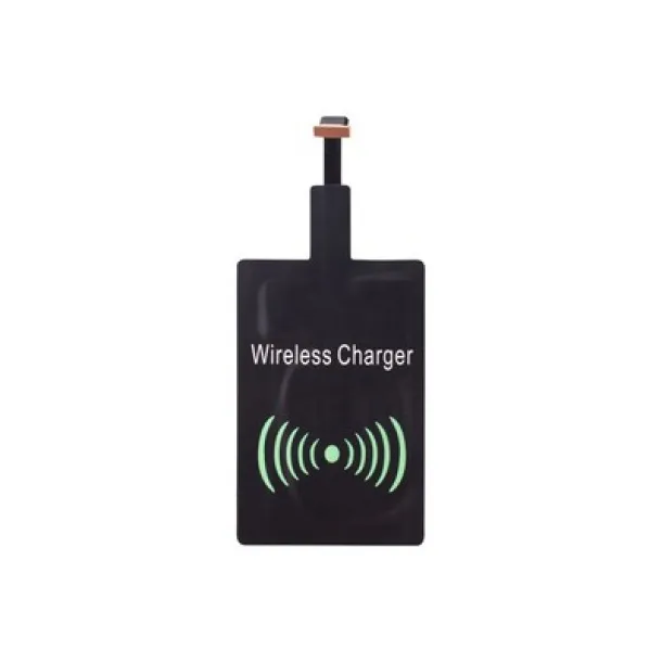  Wireless charging phone adaptor black