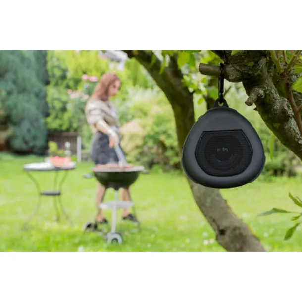 Justice Wireless speaker 5W Air Gifts with carabiner Crna