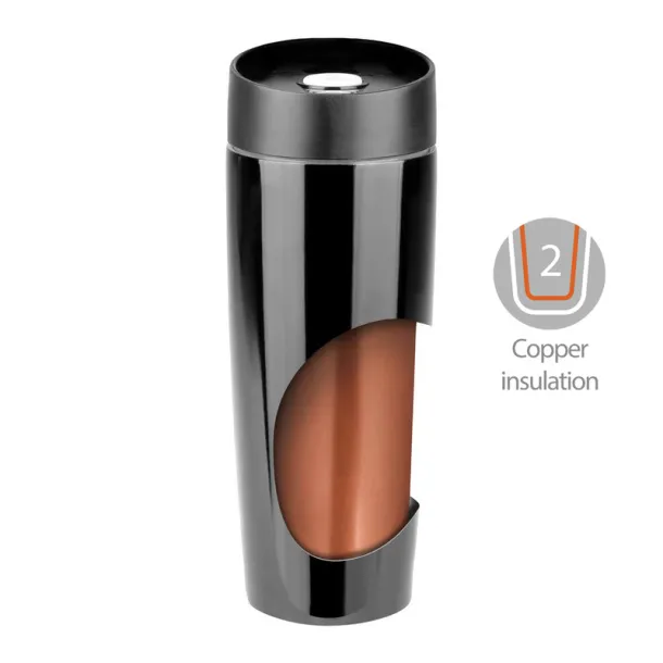  Air Gifts thermo mug 350 ml - Vinga Crna