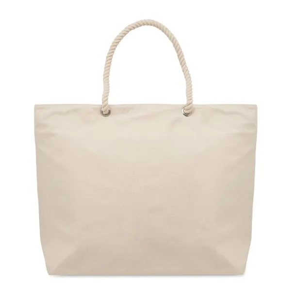 HEAVEN Beach cooler bag in cotton Beige