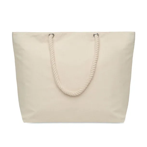 HEAVEN Beach cooler bag in cotton Beige