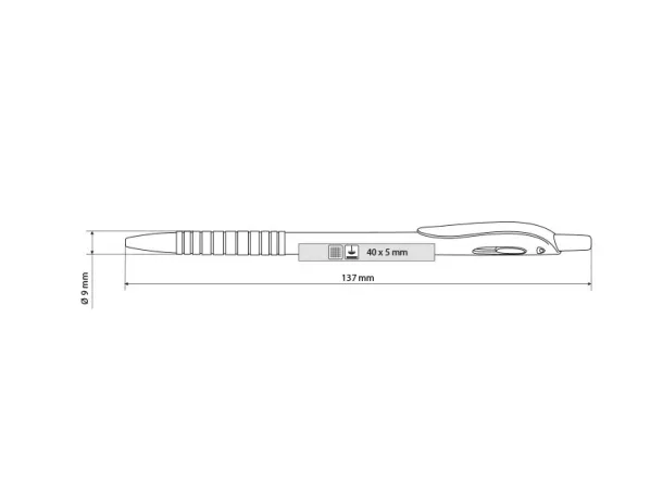 TRIXI BIANCO ball pen Yellow