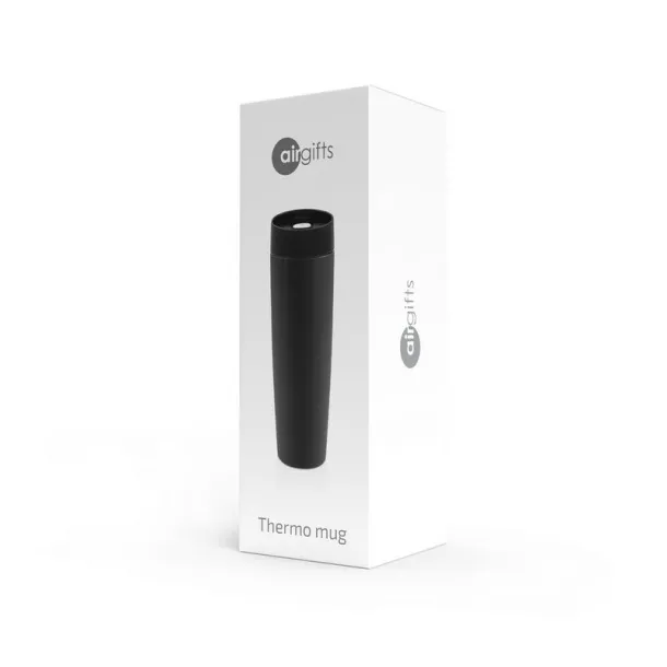 Air Gifts termo šalica, 450 ml Crna