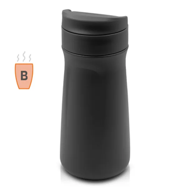 Zesha Thermo mug 450 ml Air Gifts graphite