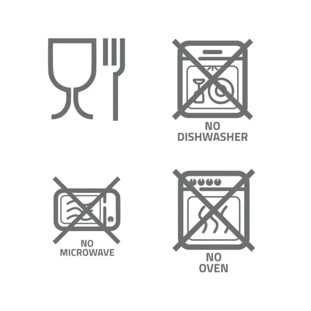  Thermo food container 650 ml with foldable spoon Air Gifts Crna